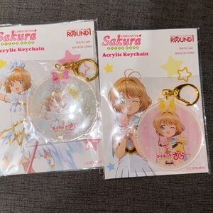 Cardcaptor Sakura Acrylic Keychain Set new